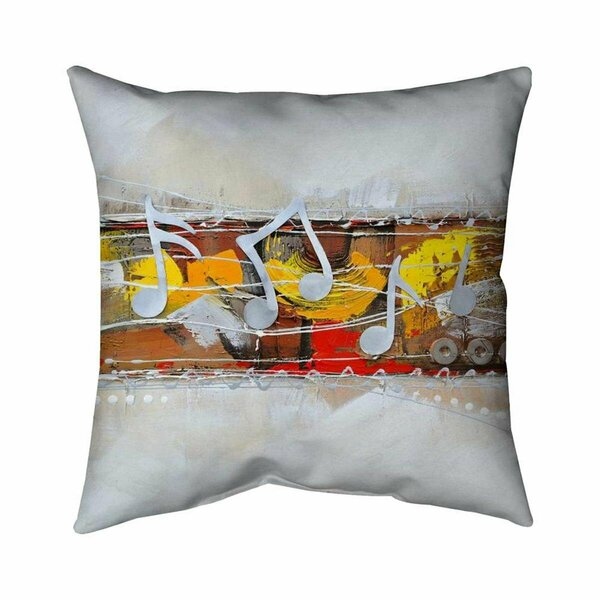 Begin Home Decor 20 x 20 in. Harmony-Double Sided Print Indoor Pillow 5541-2020-MU11